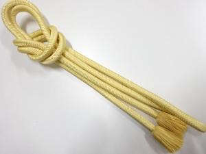 正絹　撚り房　手組帯締め